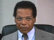  Donald Johnson (played by Felton Perry), one of the very few black characters in Robocop (1987)